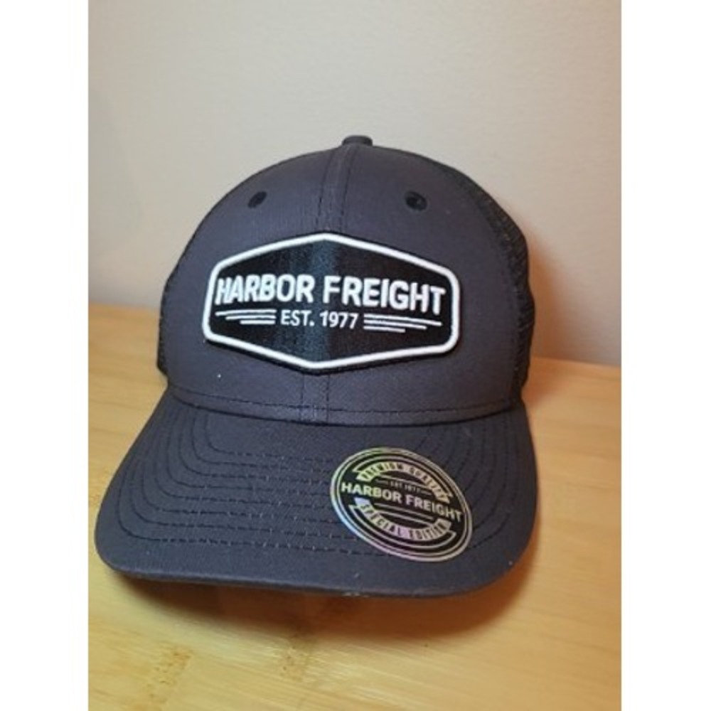 Harbor Freight Est 1977 Special Edition Gray Mesh Back Trucker Hat Snapback